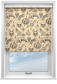 Baffling Bones - Roller Blind